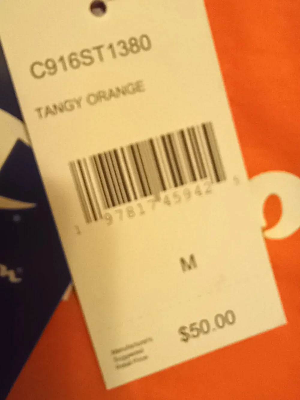 NWT Champion 2-Piece Shirt & Shorts Set | Tangy Orange Medium